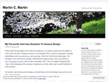 Tablet Screenshot of martincmartin.com